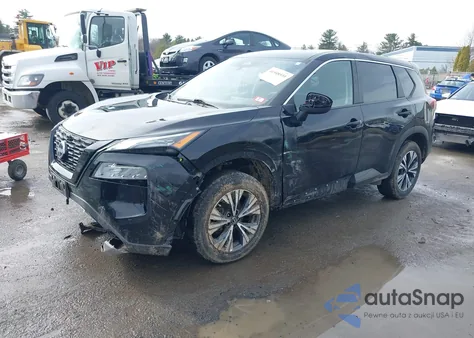 2022 Nissan Rogue Sv Intelligent Awd из США, поврежденный, VIN 5N1BT3BB5NC693472